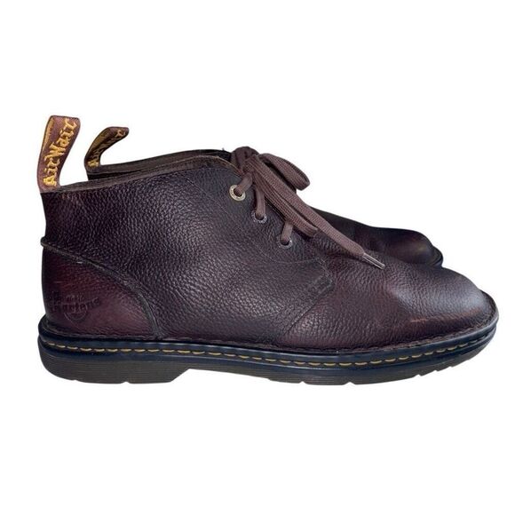 Dr martens sussex bear track slip resistant chukka boots dark drown size 12 main image 7